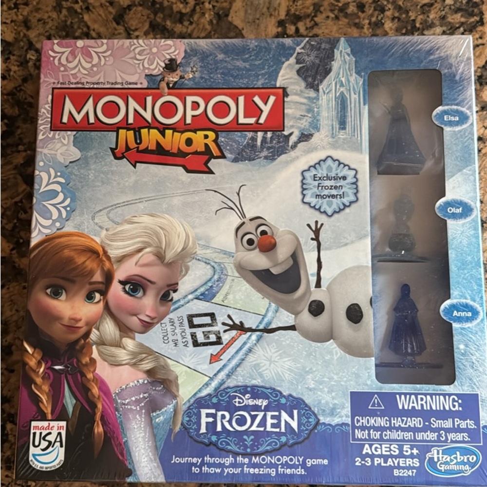 Disney Frozen Blue Puzzle Game